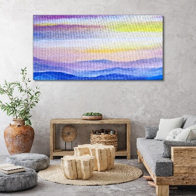 Obraz Canvas Poranny pejzaż w pastelowych odcieniach