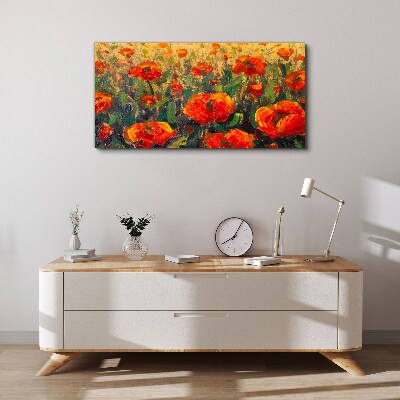Obraz Canvas kwiaty rośliny maki