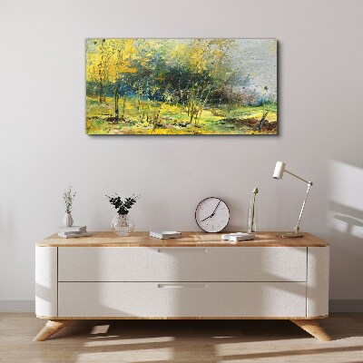 Obraz Canvas Złota jesień w parku