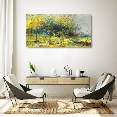Obraz Canvas Złota jesień w parku