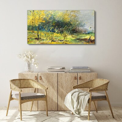 Obraz Canvas Złota jesień w parku