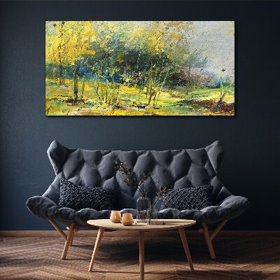 Obraz Canvas Złota jesień w parku