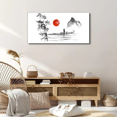 Obraz Canvas Japonia tradycyjne malarstwo