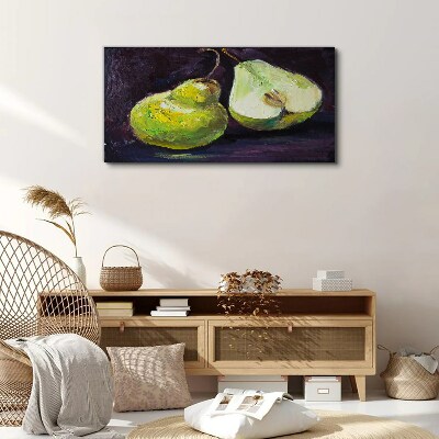Obraz Canvas Malarstwo owoce gruszka