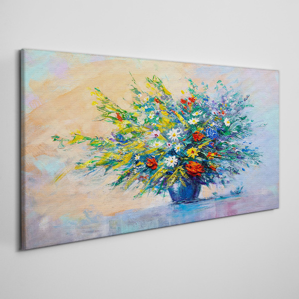 Obraz Canvas Wiosenny bukiet kwiatów