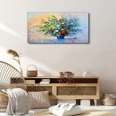 Obraz Canvas Wiosenny bukiet kwiatów