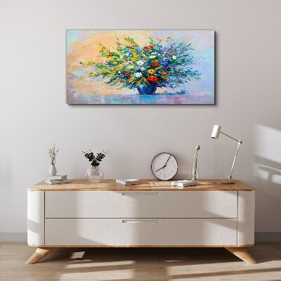 Obraz Canvas Wiosenny bukiet kwiatów
