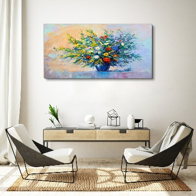 Obraz Canvas Wiosenny bukiet kwiatów