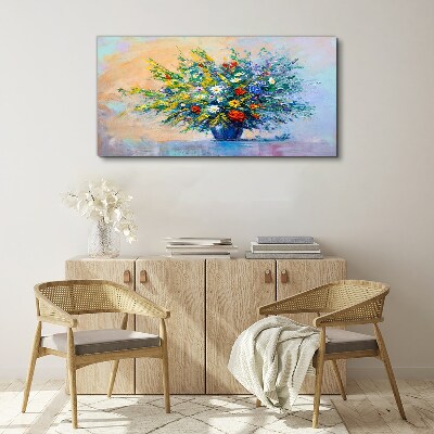 Obraz Canvas Wiosenny bukiet kwiatów