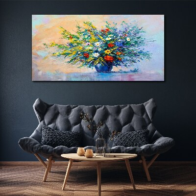 Obraz Canvas Wiosenny bukiet kwiatów