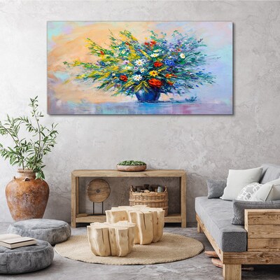 Obraz Canvas Wiosenny bukiet kwiatów
