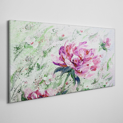 Obraz Canvas Kwiatowa kompozycja w pastelowych odcieniach