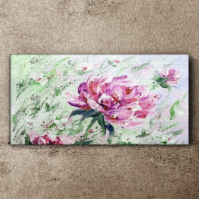 Obraz Canvas Kwiatowa kompozycja w pastelowych odcieniach