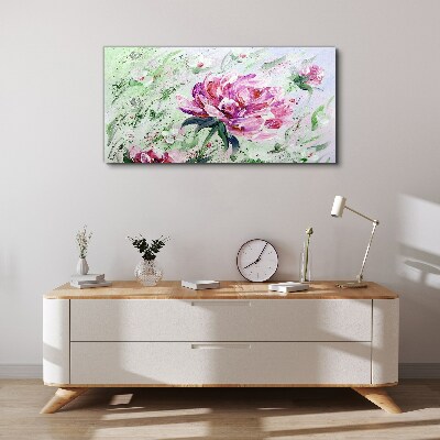 Obraz Canvas Kwiatowa kompozycja w pastelowych odcieniach