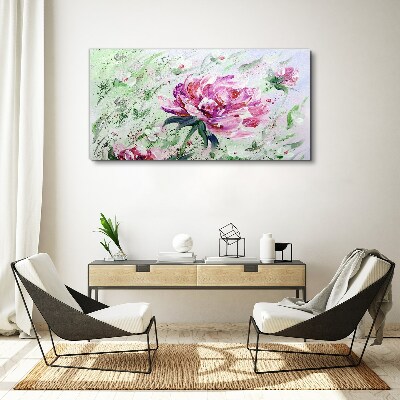 Obraz Canvas Kwiatowa kompozycja w pastelowych odcieniach