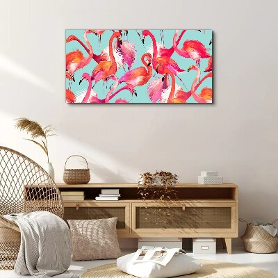 Obraz na Płótnie flamingi
