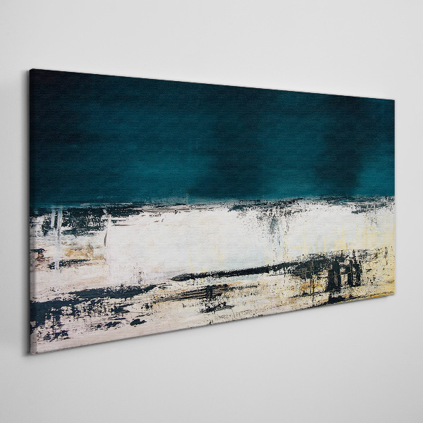 Obraz Canvas Spokojny horyzont w odcieniach niebieskiego