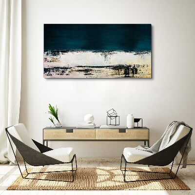 Obraz Canvas Spokojny horyzont w odcieniach niebieskiego