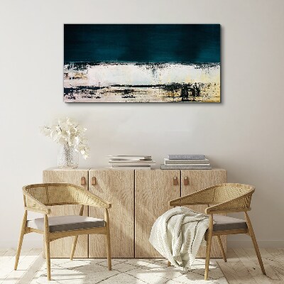 Obraz Canvas Spokojny horyzont w odcieniach niebieskiego