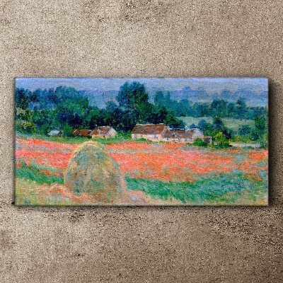 Obraz Canvas Stóg siana w Giverny Claude Monet