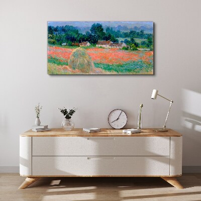 Obraz Canvas Stóg siana w Giverny Claude Monet