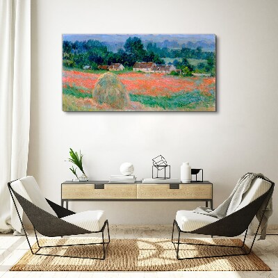 Obraz Canvas Stóg siana w Giverny Claude Monet