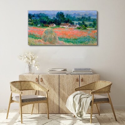 Obraz Canvas Stóg siana w Giverny Claude Monet
