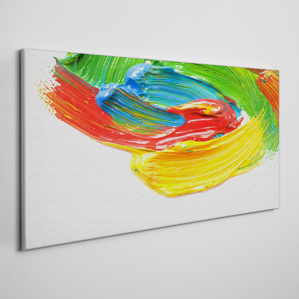 Obraz Canvas Kolorowy wir farb