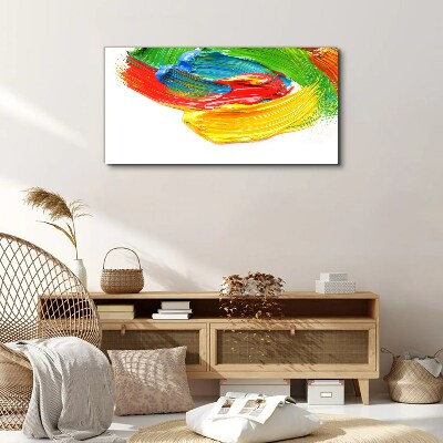 Obraz Canvas Kolorowy wir farb