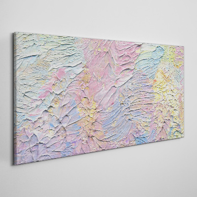 Obraz Canvas Pastelowe Kwiaty w Ruchu