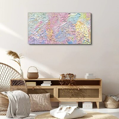 Obraz Canvas Pastelowe Kwiaty w Ruchu