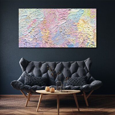 Obraz Canvas Pastelowe Kwiaty w Ruchu