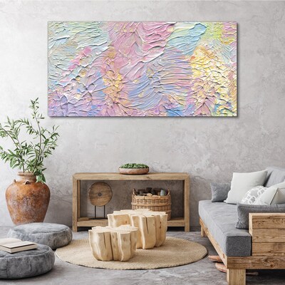 Obraz Canvas Pastelowe Kwiaty w Ruchu