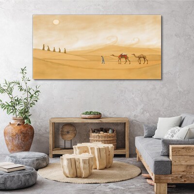 Obraz na Płótnie pustynia słońce zwierzęta