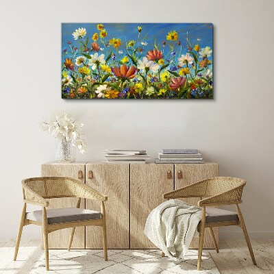 Obraz Canvas Kwiatowy pejzaż wiosenny