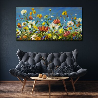 Obraz Canvas Kwiatowy pejzaż wiosenny
