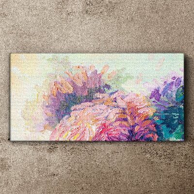 Obraz Canvas Kwiatowe marzenia w pastelowych tonach