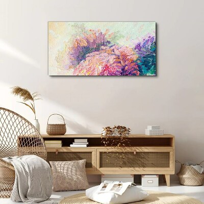Obraz Canvas Kwiatowe marzenia w pastelowych tonach