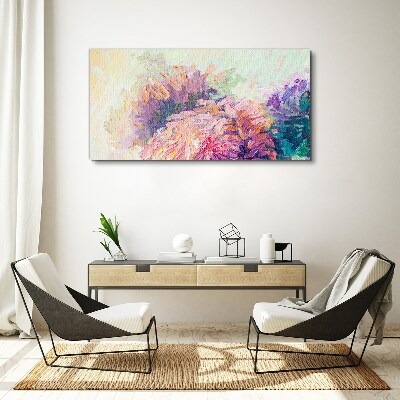 Obraz Canvas Kwiatowe marzenia w pastelowych tonach