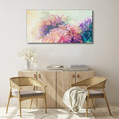Obraz Canvas Kwiatowe marzenia w pastelowych tonach