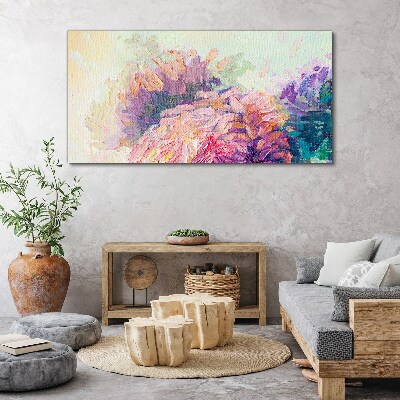 Obraz Canvas Kwiatowe marzenia w pastelowych tonach