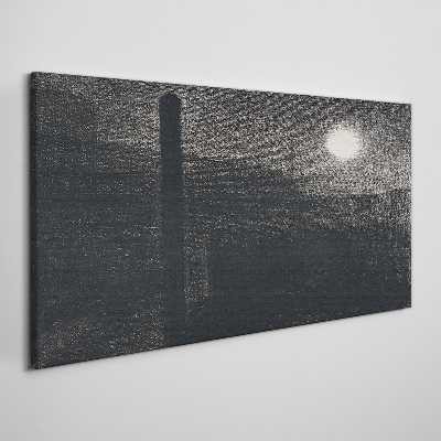 Obraz Canvas Zachód słońca nad miastem