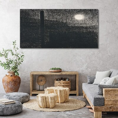 Obraz Canvas Zachód słońca nad miastem