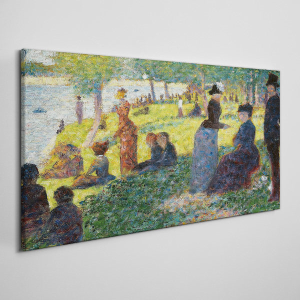 Obraz Canvas Letnie popołudnie nad rzeką
