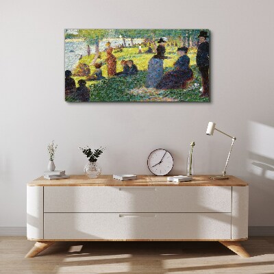 Obraz Canvas Letnie popołudnie nad rzeką
