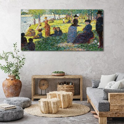 Obraz Canvas Letnie popołudnie nad rzeką