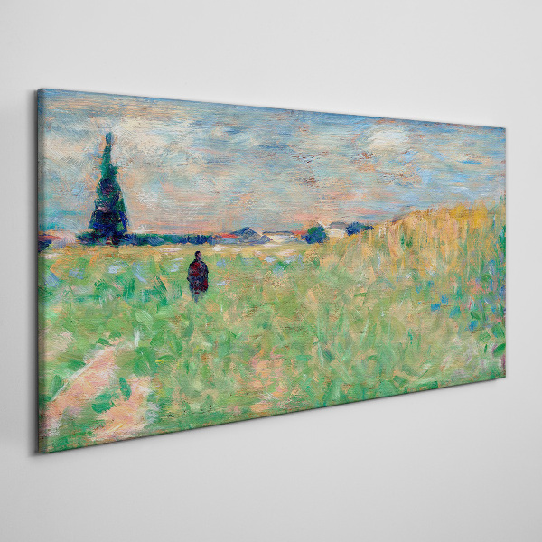 Obraz Canvas Spacer wśród zieleni