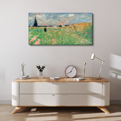 Obraz Canvas Spacer wśród zieleni