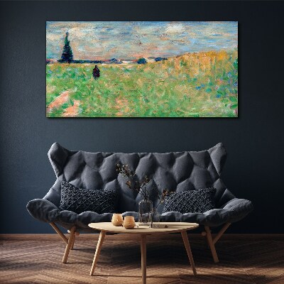 Obraz Canvas Spacer wśród zieleni