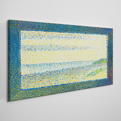 Obraz Canvas Fale kolorów w letnim świetle